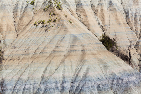 Le Ravin de Corboeuf, Rosieres, Haute Loire, Franceの写真素材