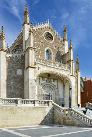 San Jeronimo el RealÂ - St. Jerome the Royal - is aÂ Roman CatholicÂ church from the early 16th-century in centralÂ Madrid,Â Spainの写真素材