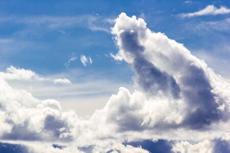 A cloud that seems like a monster