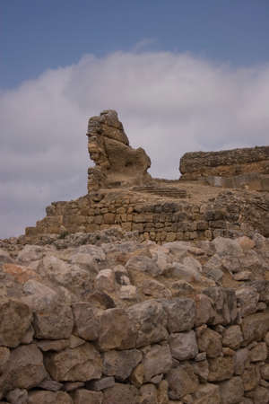 Ulldecona Castle is a fortification located in Ulldecona in comarcacatalana of Montsi, Spain.の写真素材