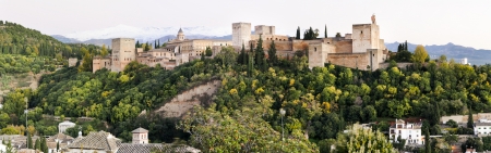  Alhambra, Granada panorama の写真素材