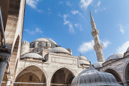 Sehzade Mehmed Camii  Mosque in Istanbul, Turkeyの写真素材