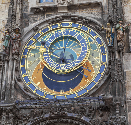 The Prague astronomical clock, or Prague orloj, is a medieval astronomical clock  Czech Republic