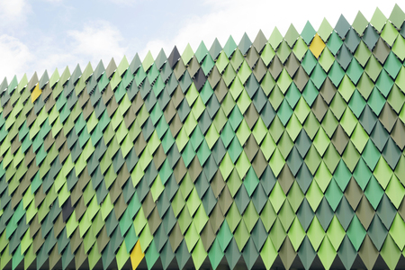 BILBAO, SPAIN - NOVEMBER 14, 2017: Bilbao Arena, is an indoor arena. Can hold up to ten thousand people for basketball games or concerts and other kinds of shows.のeditorial素材