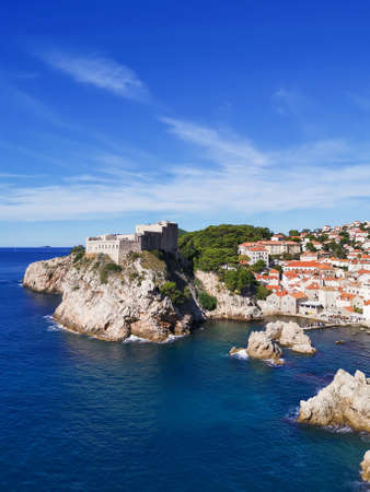 beautiful view of Dubrovnik cityの写真素材
