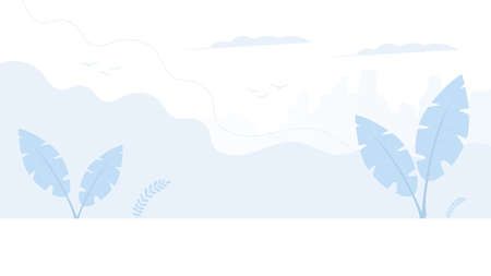 Blue background for posters and presentations. Suitable for design on a business theme. Background with space for text. Vector.のイラスト素材