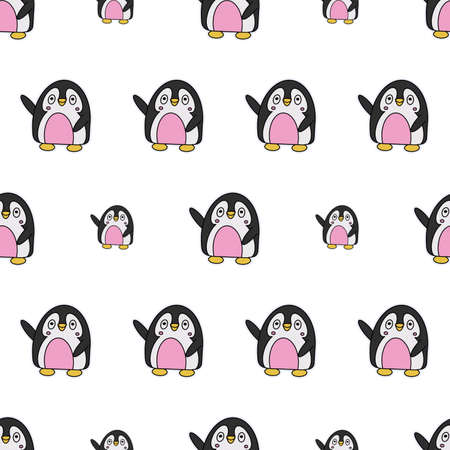 Animal head colorful doodle style vector illustrationのイラスト素材