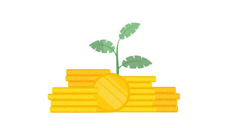 Round rough skinned green veg with radish leaves like leaves showcasing kohlrabi iconのイラスト素材