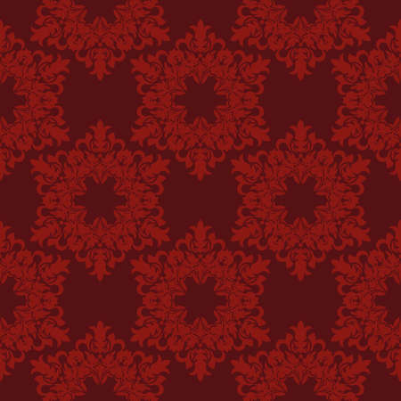 Seamless background with decorative flowers. Mexico. Design with manual hatching. Ethnic boho ornament. Textile. Vector illustration for web design or print.のイラスト素材