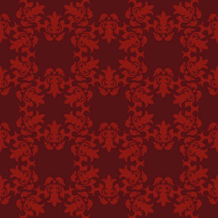 Seamless background with decorative flowers. Mexico. Design with manual hatching. Ethnic boho ornament. Textile. Vector illustration for web design or print.のイラスト素材