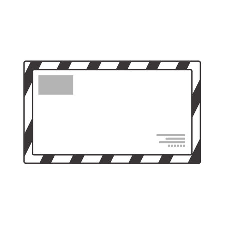 package. The concept of delivery of cargo and parcels. Linear modern style.のイラスト素材