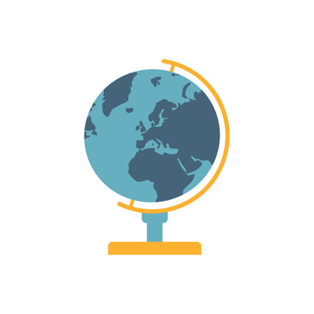 Globe vector colored iconのイラスト素材