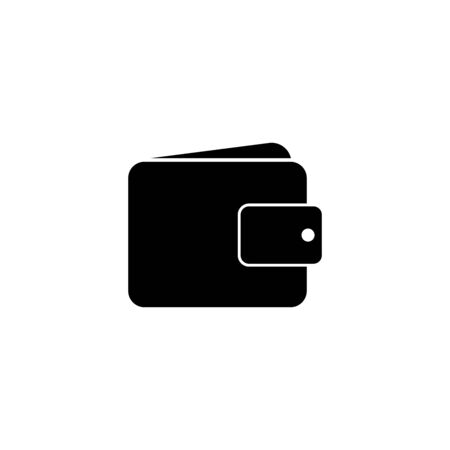 Wallet Icon in trendy flat style isolated on white background. icon vector for your web site design, app, UI. Vector illustration. eps 10のイラスト素材