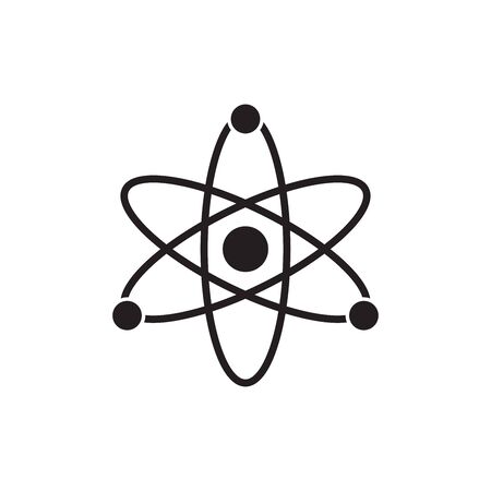 Atom Icon Symbol Vector Illustration eps 10.のイラスト素材