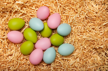 background for tradional easter celebration
