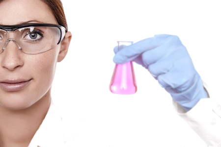 scientific research and development femaleの写真素材