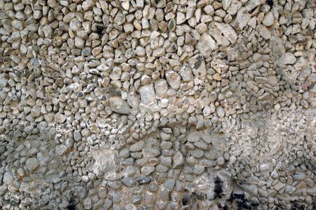 Texture of the pise-walled fencing constructed in 1826, Arkhangelskoye estate, Moscow region