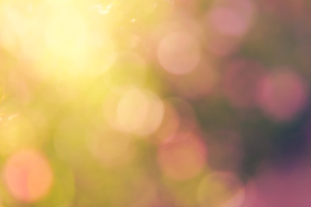 colourful of bokeh light blurred abstract background