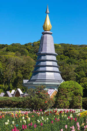 Chedi on Doi Inthanon new special Yong, Thailandの写真素材