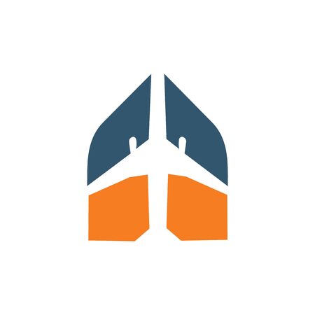 Airline or Holiday Tour Agency and Fly Transportation Company.のイラスト素材