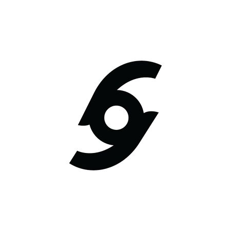 Creative letter S vector logo design.のイラスト素材