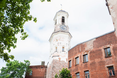 The Clock Tower is a landmark of Vyborg city.
