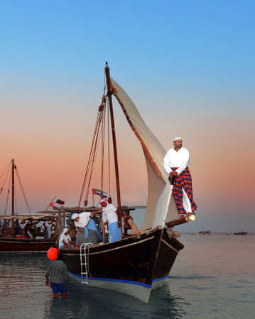 Arabian Traditional fisherman's life Doha -QATAR 15-10-2020のeditorial素材