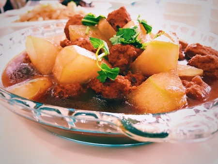 Radish beef stewの写真素材