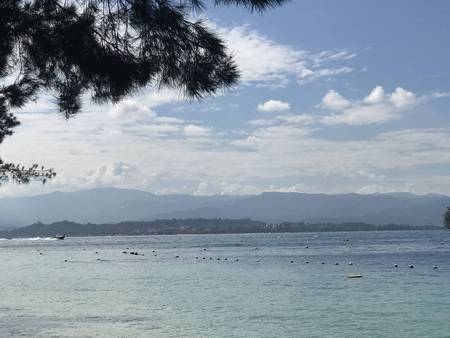 Island sceneryの写真素材