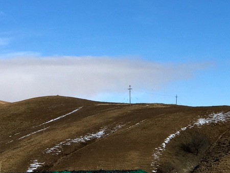 mountain hillの写真素材