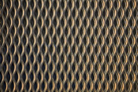 close up detail image of metalの写真素材