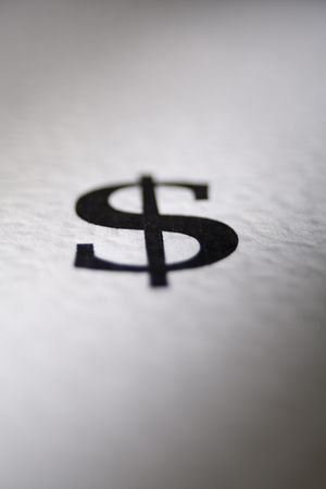 the word printed on to texture paperの写真素材