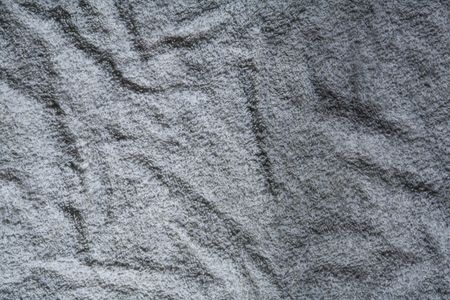 cloth background from above looking at textures and detailの写真素材