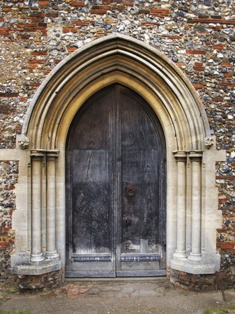 old church door close up detail imageの写真素材