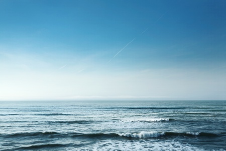 general landscape isle of wight taken in march on a sunny dayの写真素材