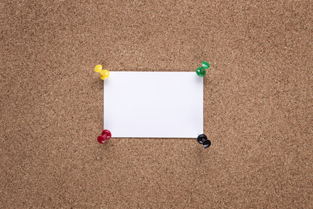 plain cork pin boardの写真素材