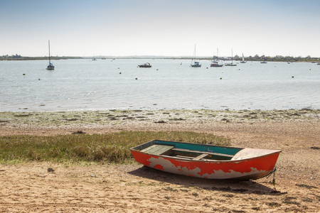 landscape view around maldon and heybridgeの写真素材