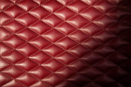 close up image of textured leatherの写真素材