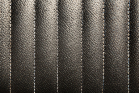 close up image of textured leatherの写真素材