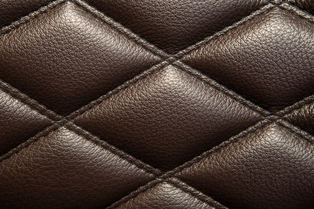 close up image of textured leatherの写真素材