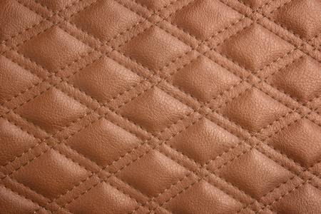 close up image of textured leatherの写真素材
