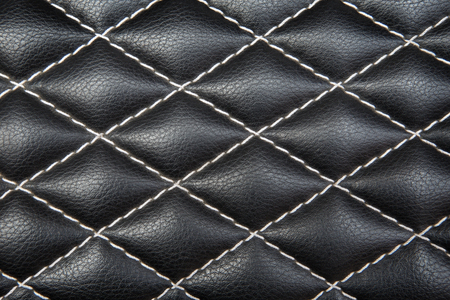 close up image of textured leatherの写真素材