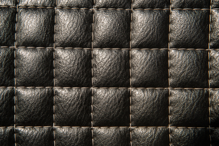 close up image of textured leatherの写真素材