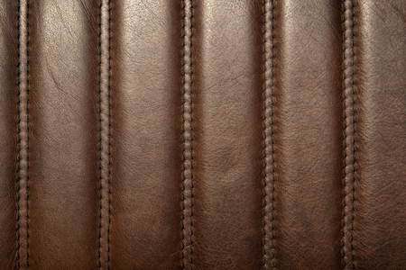 close up image of textured leatherの写真素材