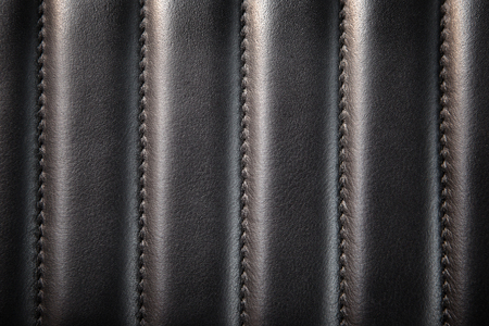 close up image of textured leatherの写真素材