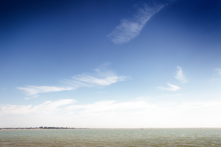 landscape images taken from a walk around the island of east mersea in essex englandの写真素材