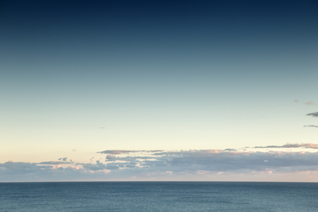 seascape image along the coastline along Bournemouthの写真素材