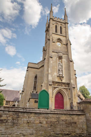 Saint John The Evangelist Catholic Church in banbury oxfordshire englandのeditorial素材