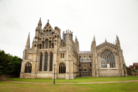 Ely Cathedral, formally the Cathedral Church of the Holy and Undivided Trinity, is an Anglican cathedral in the city of Ely, Cambridgeshire, England.の写真素材