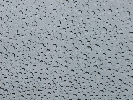 Raindrops on Windowの写真素材